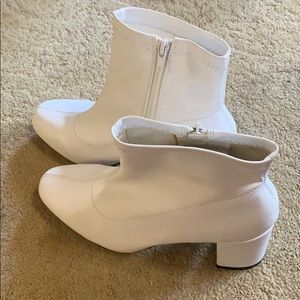 White Nasty Gal Boots